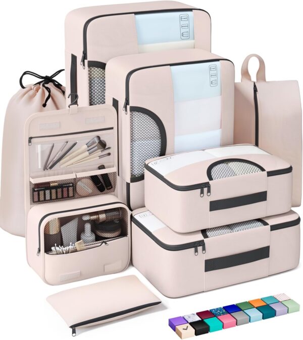Veken 8 Set Packing Cubes for Travel,
