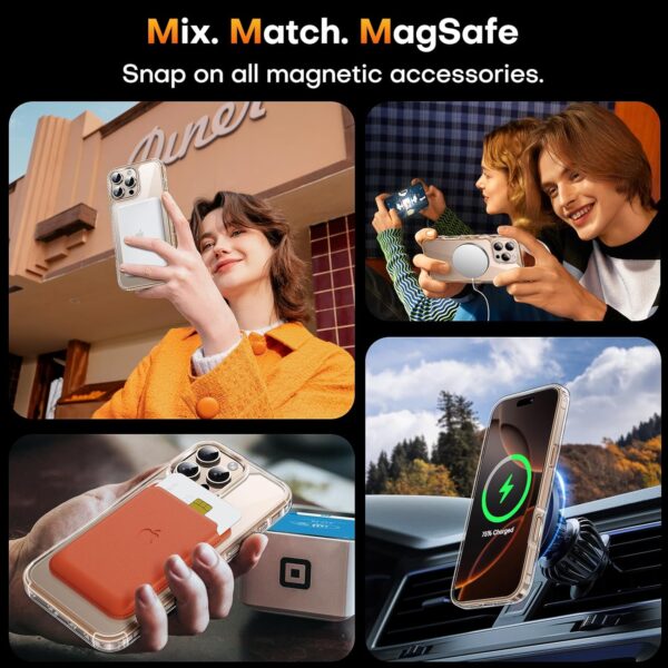TAURI 3 in 1 for iPhone 16 Pro Max Case, Compatible with MagSafe - Image 2
