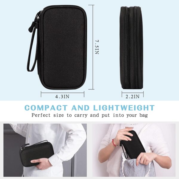 FYY Travel Cable Organizer Pouch Electronic Accessories Carry Case - Image 2
