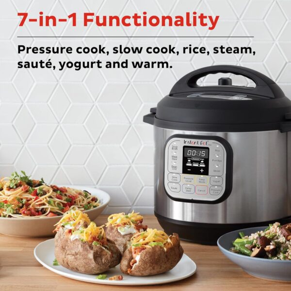 Instant Pot Duo 7-in-1 Mini Electric Pressure Cooker - Image 2