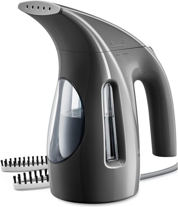 HiLIFE Steamer for Clothes, Portable Handheld Design, 240ml Big Capacity, 700W, Strong Penetrating Steam, Removes Wrinkle, for Home, Office