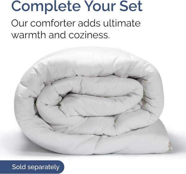 Extra Deep Twin Sheet Set - 4 Piece Breathable & Cooling Sheets - Hotel Luxury Bedding Set w/18-24 - Image 8