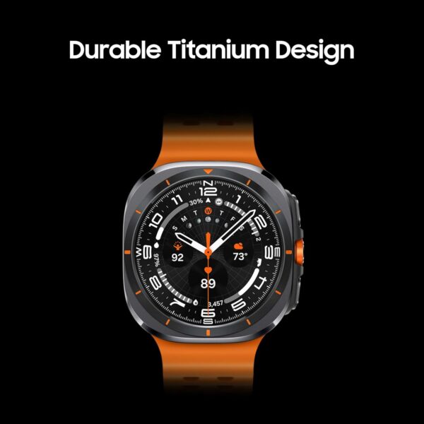 SAMSUNG Galaxy Watch Ultra 47mm LTE AI Smartwatch w/Energy Score, Wellness Tips, Heart Rate Tracking, - Image 3