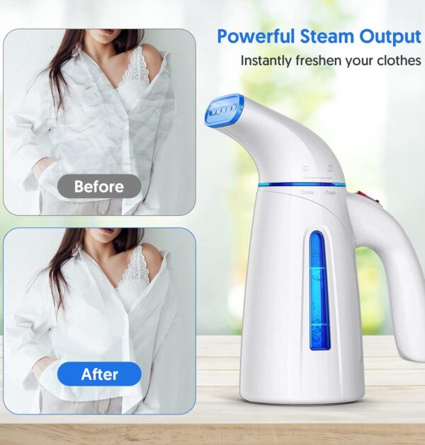 OGHom Steamer for Clothes, Handheld Clothing Steamer for Garment, 240ml Big Capacity 700W Portable Travel Steam Iron (Only for 120V) - Image 4