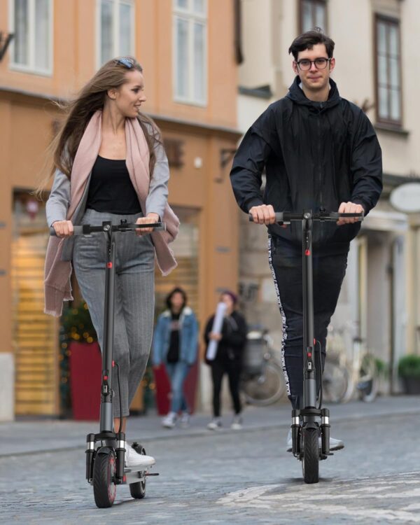 VOLPAM Electric Scooter, Powerful 350W/500W Motor, Max 12/19/28Miles Long Range, Top Speed 16/19/21 MPH, 8.5" /10'' Solid Tires, E Scooter for Adults and Teens - Image 6
