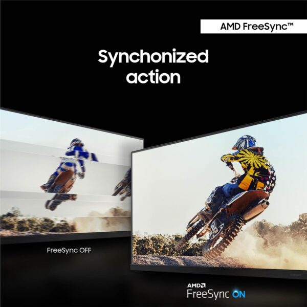 Samsung 27' T35F Series FHD 1080p Computer Monitor, 75Hz, IPS Panel, HDMI, VGA (D-Sub), AMD FreeSync, - Image 3