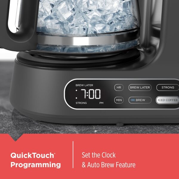 BLACK+DECKER Split Brew 12-Cup Digital Coffee Maker, CM0122, Iced or Hot Coffee, Programmable, Quick Touch, 4-Hour Keep Warm - Image 6