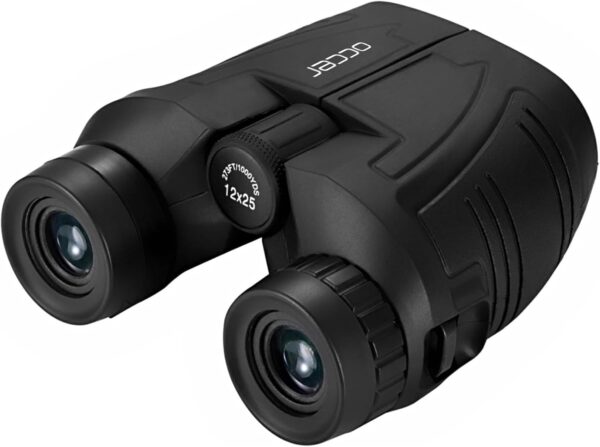 Occer 12x25 Compact Binoculars for Adults and Kids, Large Eyepiece Waterproof - Image 2